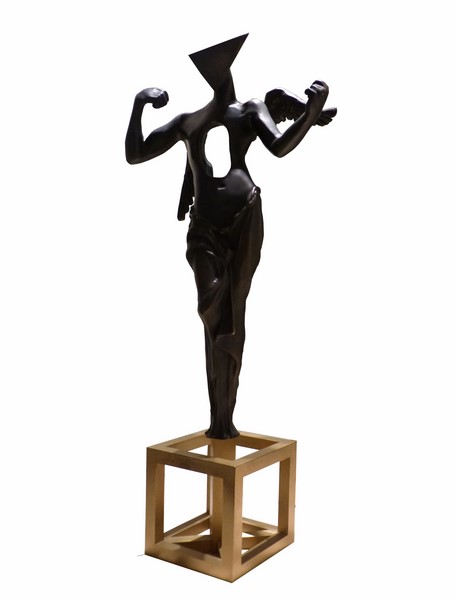 Salvador Dali - Espana 1904 1989 - Lange surrealiste - bronce - 55 x 24 x 12 cms - 1983