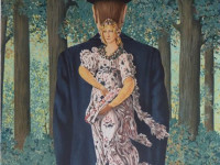 Sala Rene Magritte - Le bouquet tout fait - Litografia - 78 x 58 cms - 1959